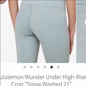 Lululemon Wunder Under  Size -4